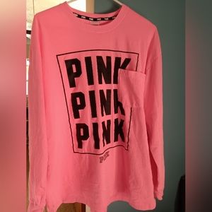 V.S Pink long sleeve top brand new!